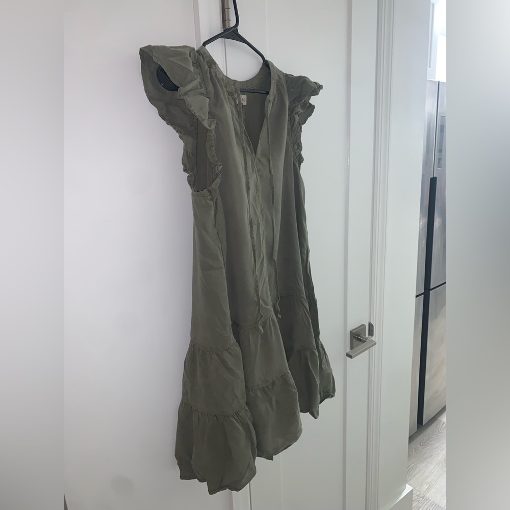 Roxy Rose tank top ruffled dress